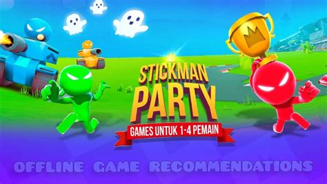 Stickman Party 1234 Player Games Offline Play Now Youtube