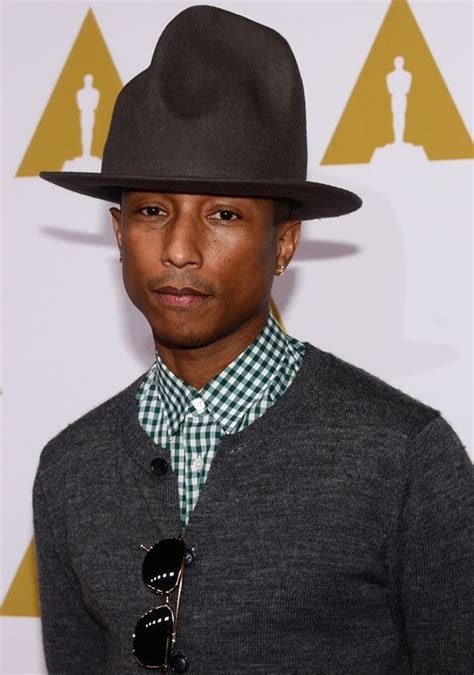 pharrell wears the hat to the oscar nominees luncheon lainey gossip entertainment update