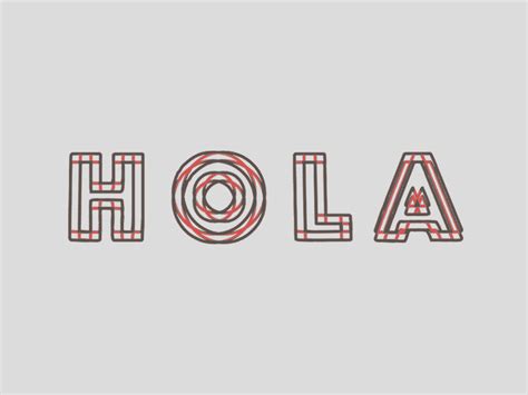 Hola By Rolo Carrasco On Dribbble