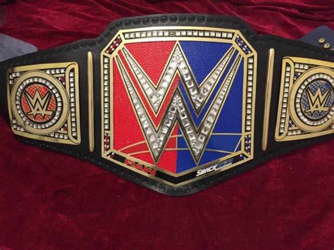 Wwe Raw Vs Smackdown Championship Belt Championship Belts