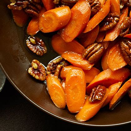 How to make brown sugar glazed carrots. Glazed Carrots with Pecans Recipe | MyRecipes