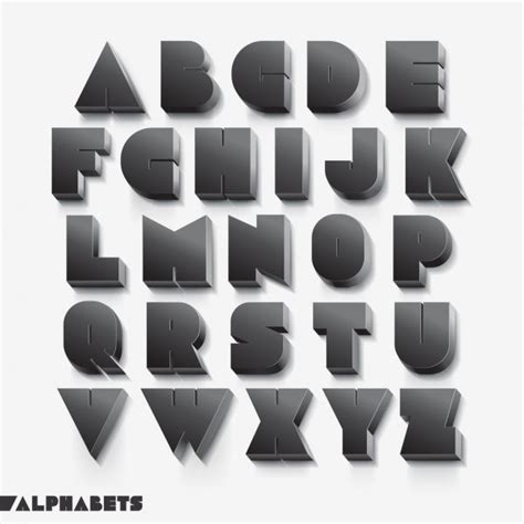 Read on for 15 things to know about the u.s. 3D alphabet number — Stock Vector © graphixmania #42476999