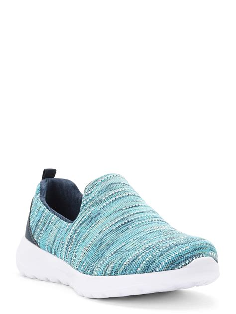 Athletic Works Womens Knit Slip On Shoe