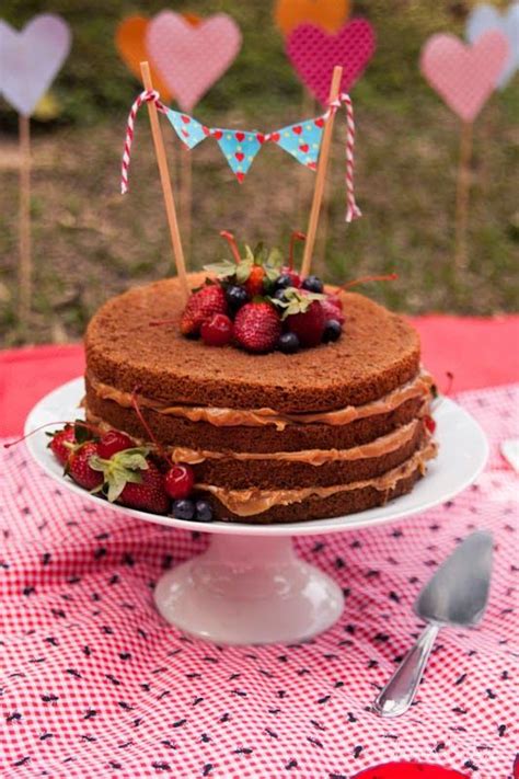 Naked Cake Para Festa Infantil Inspira Es Fofas Ba De Menino