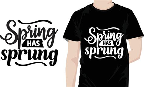 Spring Has Sprung Spring Quotes Design 23118713 Vector Art At Vecteezy