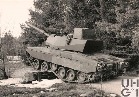 Main Battle Tank Panzer 68 Erprobungsträger Switzerland