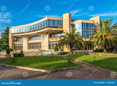 Building Congress Palace In Tirana Stock Photo Image Of Capital