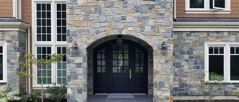 A custom stone veneer and stacked stone or grout installation of this kind will result in a mixed ashlar and castlestone type of stylistic. Castle Rock Veneer Stone Home Masonry - Siding & Castle ...