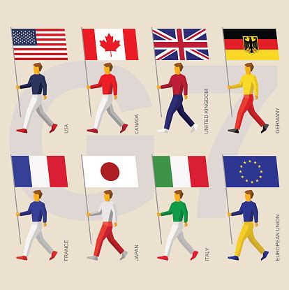 France is not easy to convince. G7 Flags Usa Canada Uk Germany France Japan Italy Stock ...