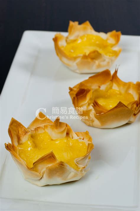 Box), 2 x large eggs, 1 1. Egg Custard Pastries (Cheating Version of Egg tarts ...