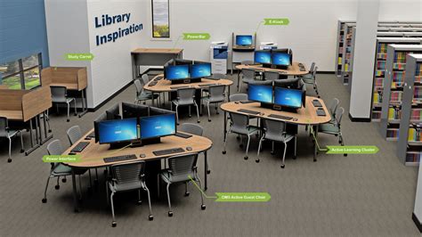 Learning Space Inspiration Libraries — Computer Comforts Inc