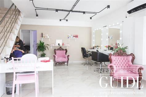 Subscribe to retail design blog premium account! Black & Pink Luxury Beauty Salon - New Cyprus Guide