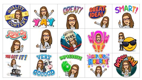 Create Your Own Bitmoji Stickers Bitmoji Stickers Teacher