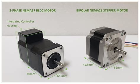 Comparing Stepper And Brushless Dc Motors