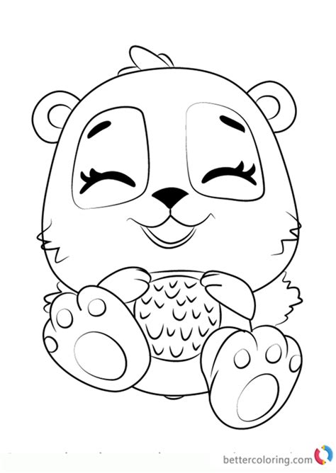 Print hatchy hatchimals color coloring pages penguin valentine cute. Giggling Pandor from Hatchimals Coloring Pages - Free ...