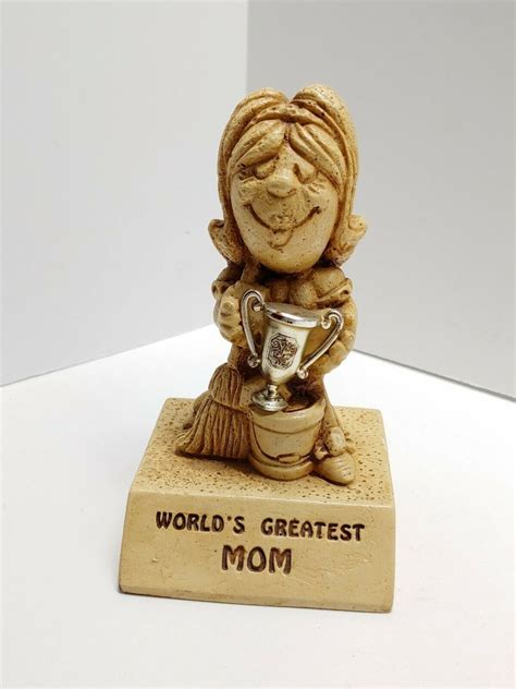 Vintage 1970 Paula Figurine Worlds Greatest Mom W 135 Etsy