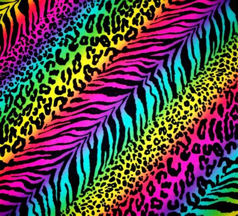 Go Rainbowanimals Cheetah Print Wallpaper Animal Print