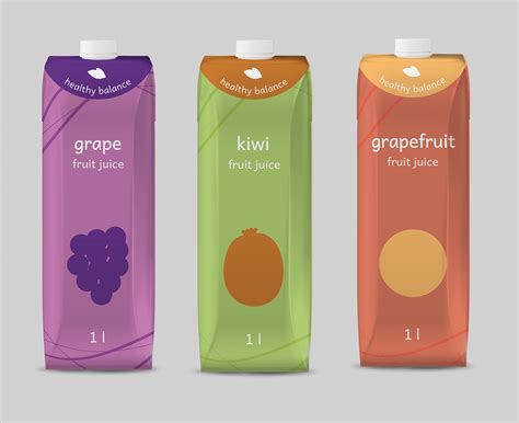 Fruit Juice Package Design On Behance