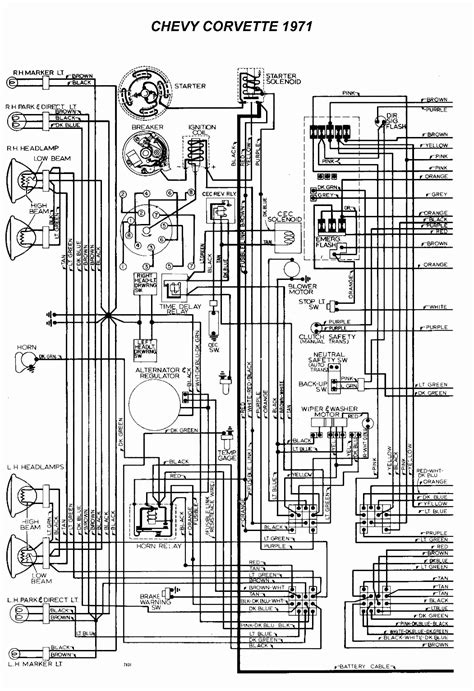 Qanda 1971 Corvette Wiring Diagram Broken And Need Help Justanswer