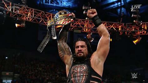 Roman Reigns Crowned As The New Wwe United States Champion At Wwe Clash