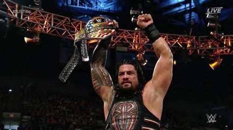 Roman Reigns Crowned As The New Wwe United States Champion At Wwe Clash Of Champions 2016