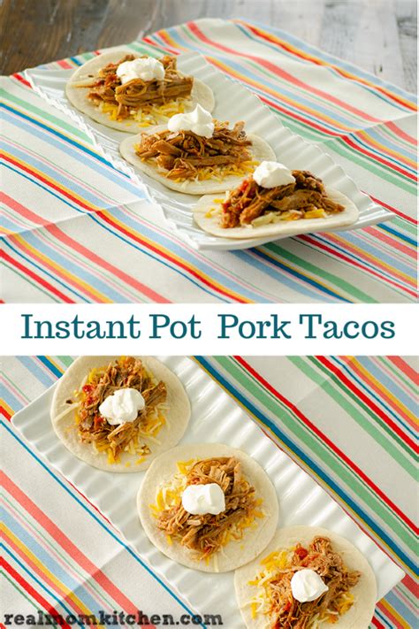 We would like to show you a description here but the site won't allow us. Instant Pot Pork Tacos | Real Mom Kitchen | Instant Pot ...