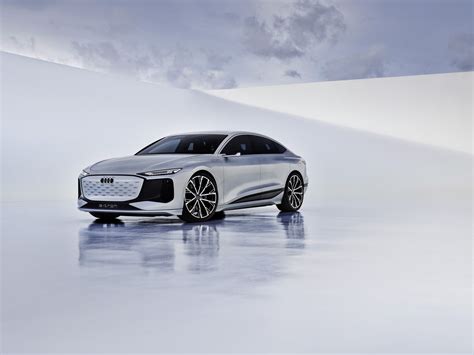 Audi A6 E Tron Concept Electric Fastback Channels Heritage Into