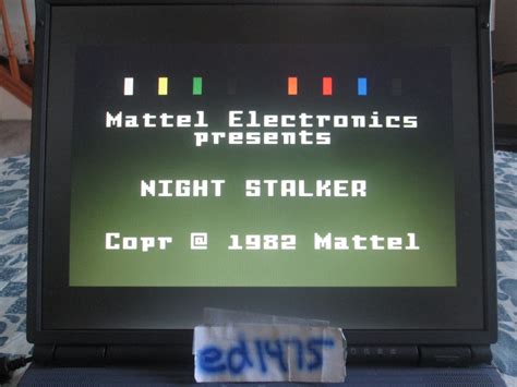 Night Stalker Game 3 Slowest Intellivision Emulated High Score By