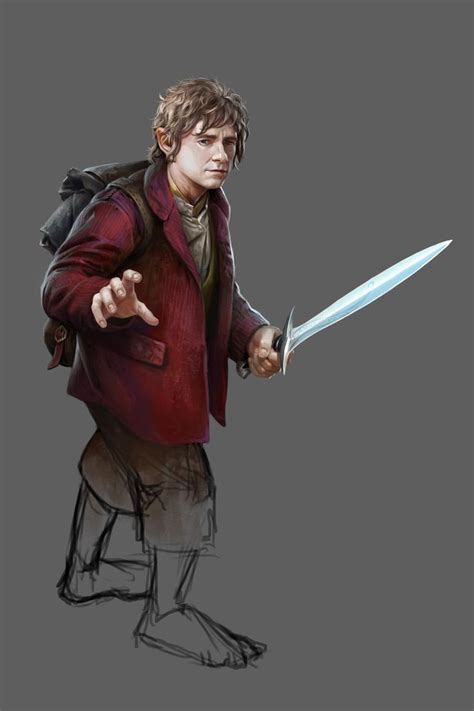 Bilbo Baggins By Daarken For The Game The Hobbit Battle Of Five