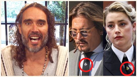 Russell Brand Reacts To Craziest Moments From Depp Vs Heard Trial The