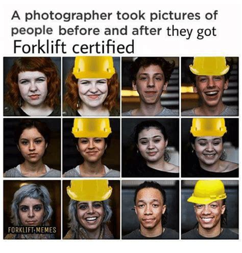 A Photographer Took Pictures Of People Before And After They Got