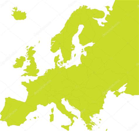 europa mapa stock vector by ©alexciopata 3855196