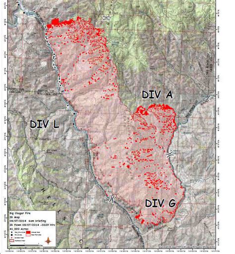 Wildfire Watch 2014 New Evacuations For The Big Cougar Fire Sou