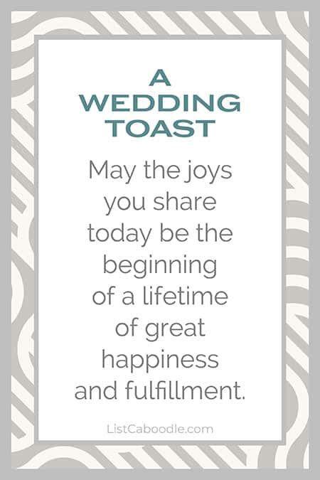 101 Best Wedding Toasts Ideas Examples And Quotes 2022