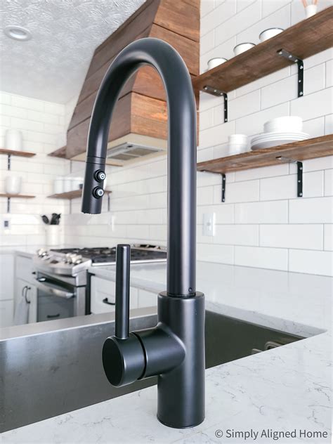 Pfister stellen pull down bar faucet. Pfister-Faucets-Stellen-Touchless-Faucet-in-in-Matte-Black ...