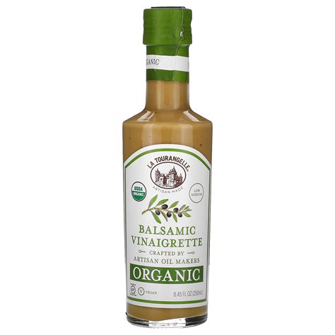 La Tourangelle Organic Balsamic Vinaigrette 8 45 Fl Oz 250 Ml IHerb