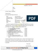 Walaupun esksistensi surat memang sudah lumayan menurun dikarenakan canggihnya teknologi, namun masih banyak pihak. Contoh Surat Lamaran Kerja Pegawai Honorer Kantor Dinas ...