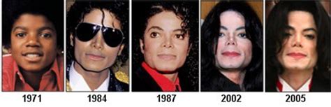 Michael Jackson Plastic Surgery Before And After Top Piercings