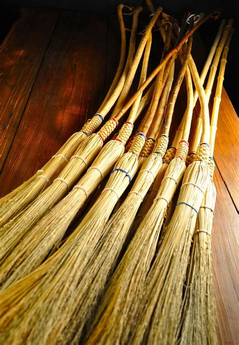 Hand Made Cobweb Brooms Simple Traditional Appalachian By Mountain