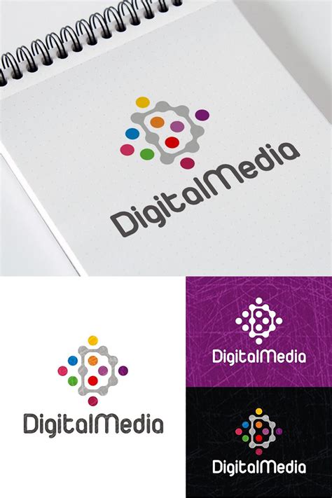 Digital Media Logo Template Media Digital Template Logo Digital