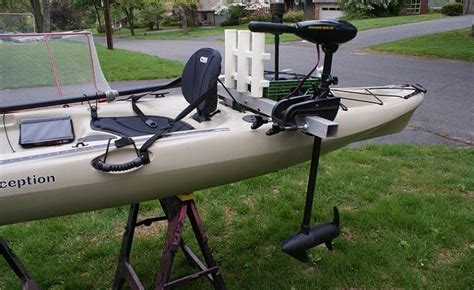 How To Mount A Trolling Motor To A Kayak