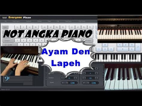 Ayam den lapeh fantasia chords. ayam: ayam den lapeh chord piano