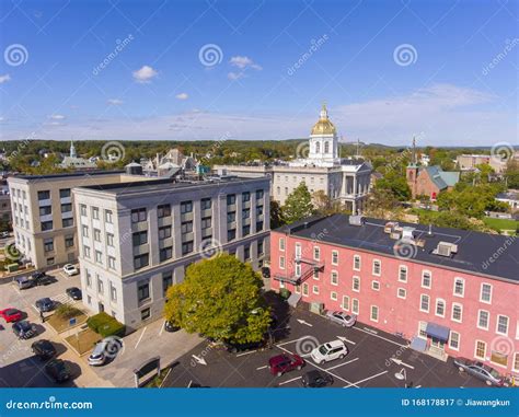 New Hampshire State House Concord Nh Usa Stock Image Image Of Hall