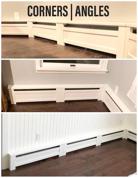 Baseboard heater covers come in trendy designs that can fit very well to your homes and other commercial places. Shaker Style - Custom Baseboard Heater Covers - Custom Sizes Available - DIY INSTALL - Retrofit ...