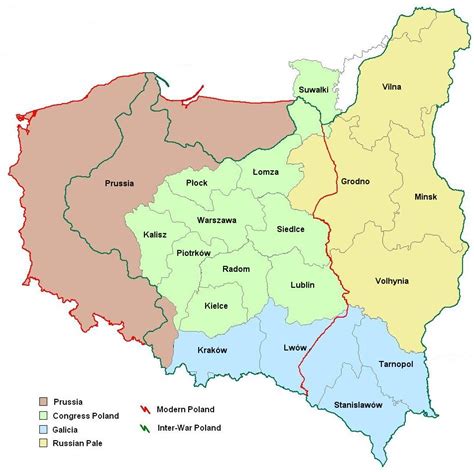 All Poland Database Geographical Regions