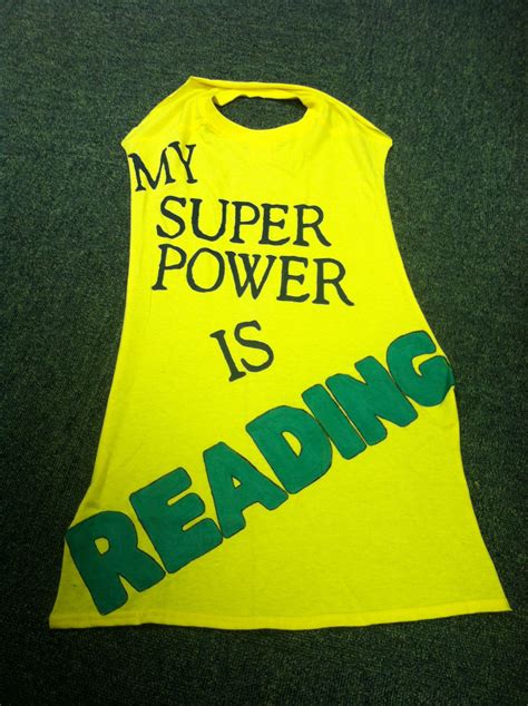 i need this a super hero cape made out of a giant tshirt every library superhero needs one of