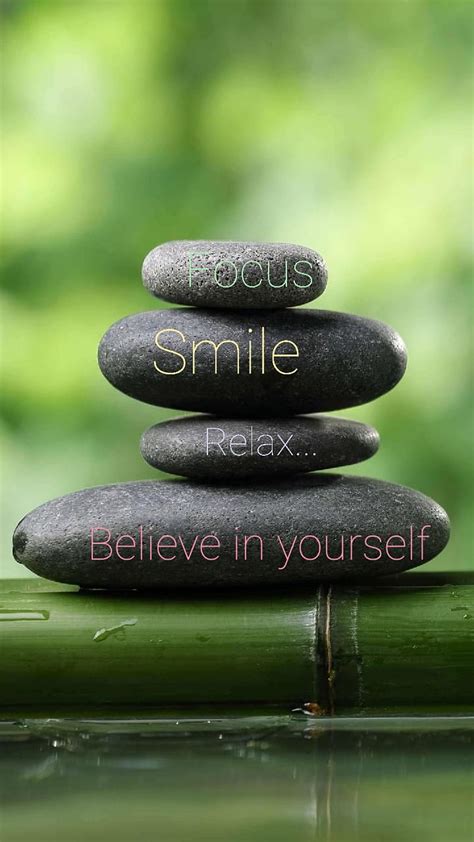 Zen Believe Anxiety Relax Smile Hd Phone Wallpaper Peakpx