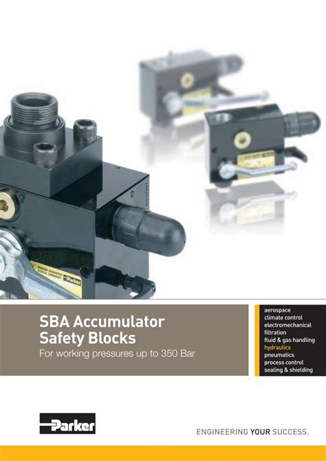 Pdf Sba Accumulator Safety Blocks · Pdf Filecatalogue Hy07 1241uk
