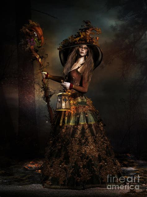 The Wood Witch Digital Art By Shanina Conway Fine Art America