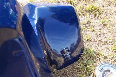 Chance are if they just spray bombed it they probably did no prep work to it so is should rub off with just some elbow grease. Removing Scratches From The Plastic Fenders - Page 3 ...